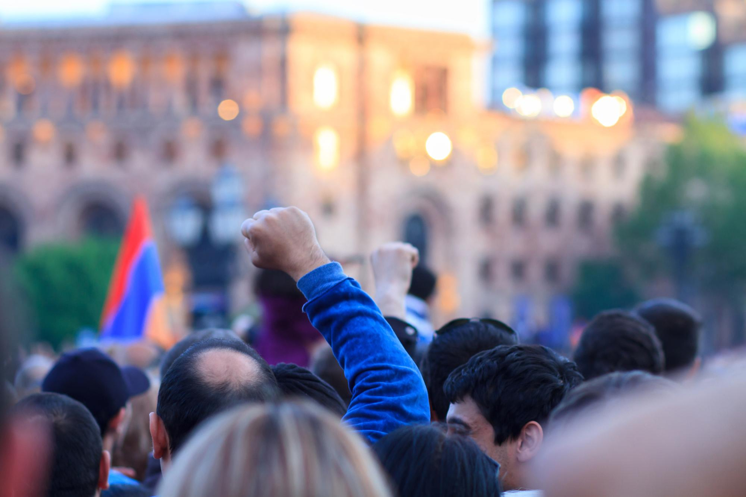 Aktywiści prowadzili manifestację w tematyce zwierząt