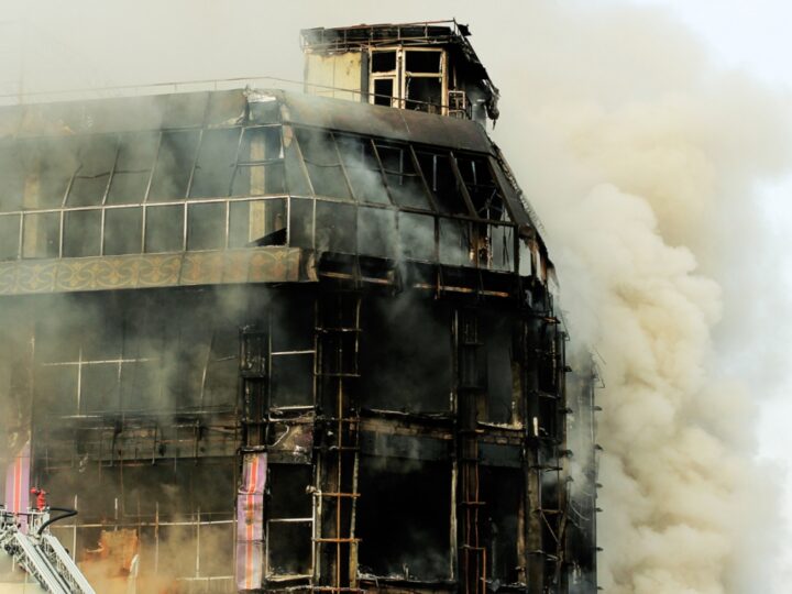 Dwa pożary na jednym osiedlu, straty oszacowano na 32 tysiące złotych