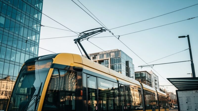 Grudziądz testuje nowoczesne tramwaje Moderus Beta