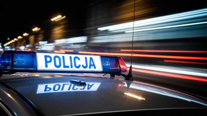 Pijany 32-latek w pościgu przed policją: 1,4 promila i zakaz prowadzenia pojazdów