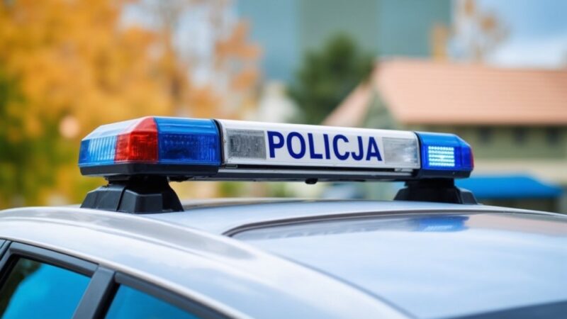 Dominik Dąbrowski inspiruje przyszłych policjantów w Grudziądzu!