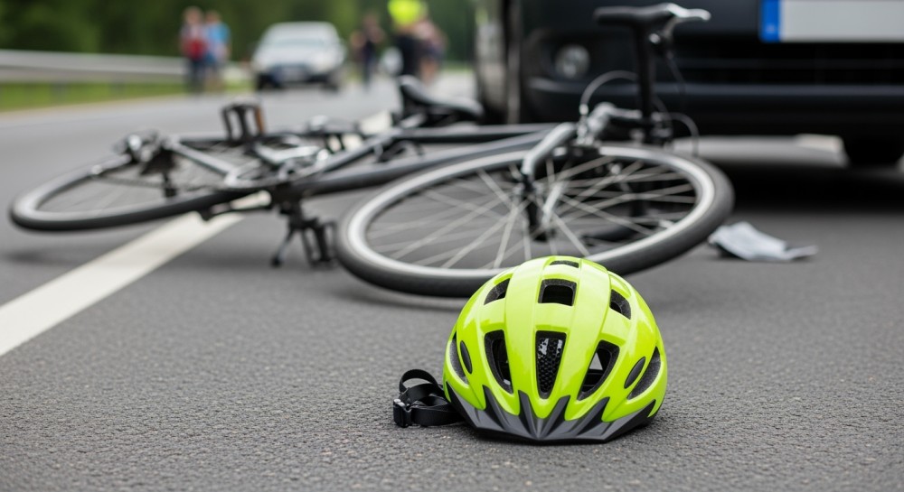 Pijany rowerzysta z 2 promilami zatrzymany przez policję w Grudziądzu