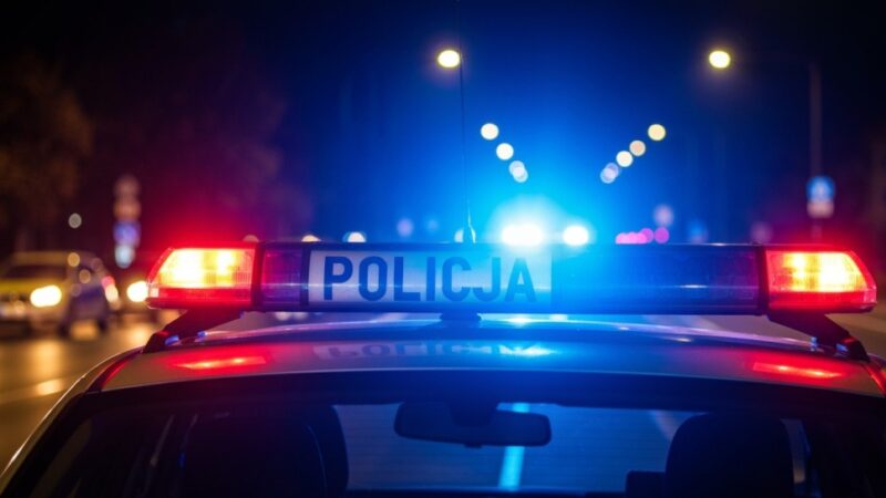 Policjant z Grudziądza ratuje kierowcę w trudnej sytuacji