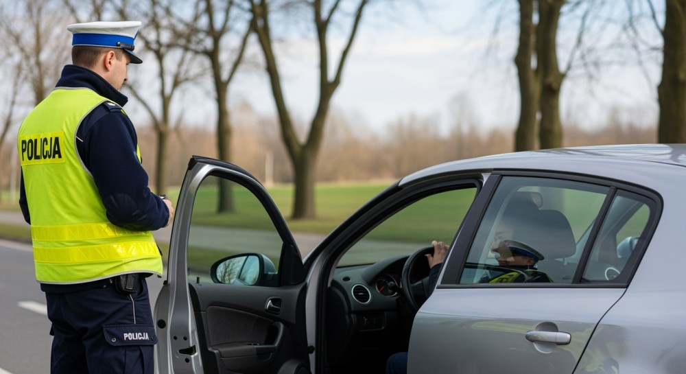 Trzeźwość na autostradzie: Policja kontroluje kierowców w Grudziądzu