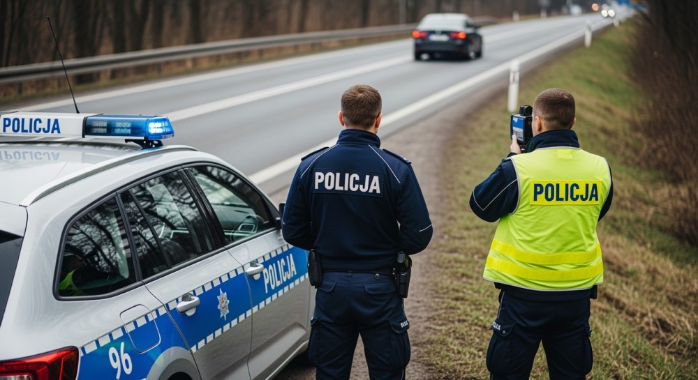 Policja w Grudziądzu ratuje zaniepokojoną kierowczynię przed niepewnością na drodze