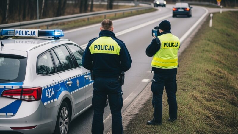 Bezpieczeństwo na drodze: Policja intensyfikuje działania „TRUCK&BUS”