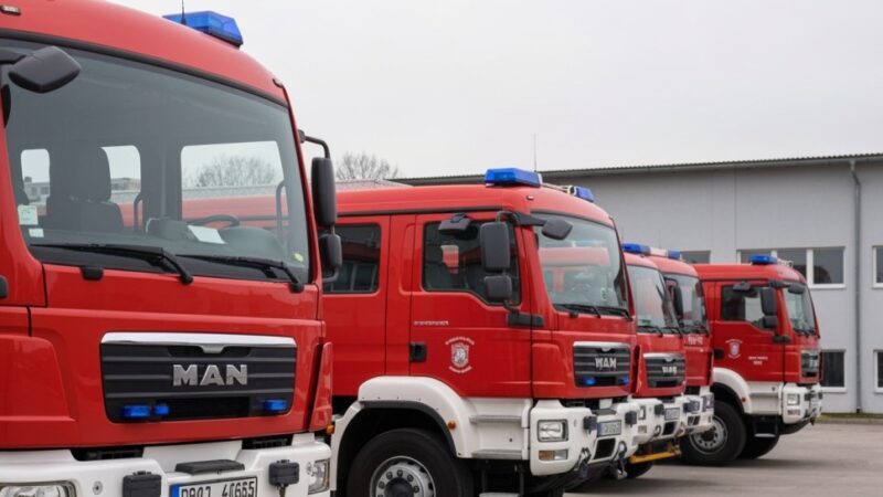 Nowy zarząd OSP Partęczyny z Jerzym Piotrowskim na czele