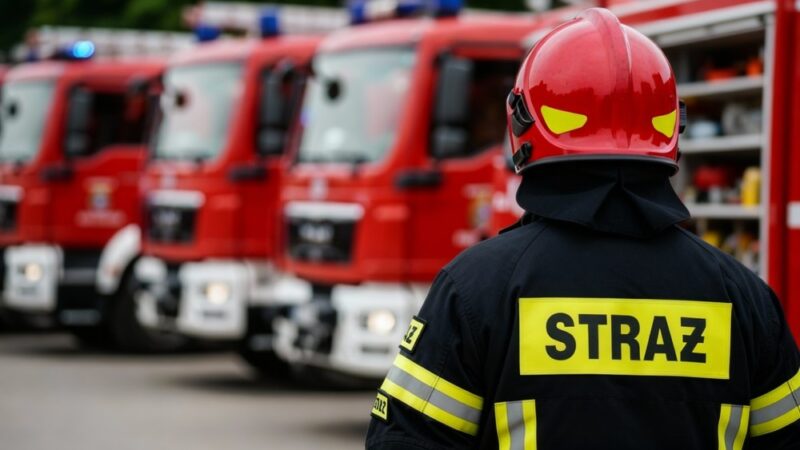 Honorowe wyróżnienia dla strażaków w Grudziądzu