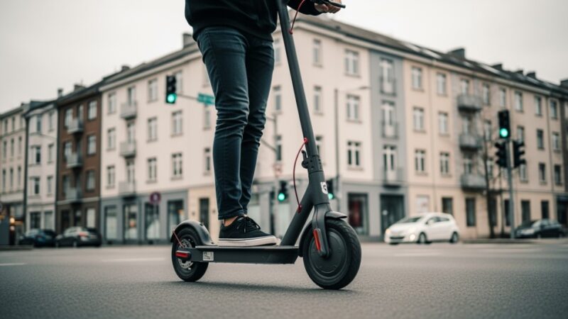 Ciepła pogoda sprzyja hulajnogom elektrycznym – zasady bezpieczeństwa na pierwszym miejscu!