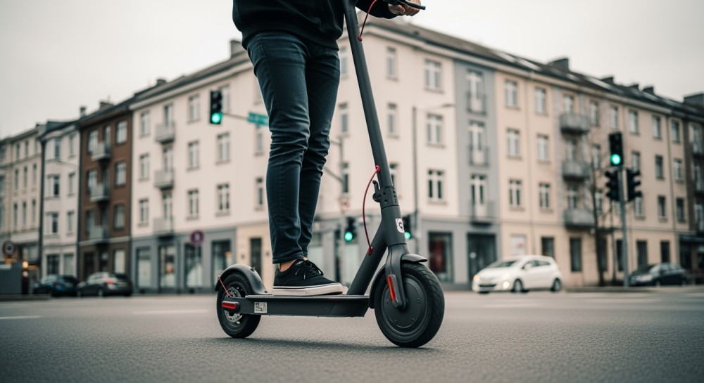 Ciepła pogoda sprzyja hulajnogom elektrycznym – zasady bezpieczeństwa na pierwszym miejscu!