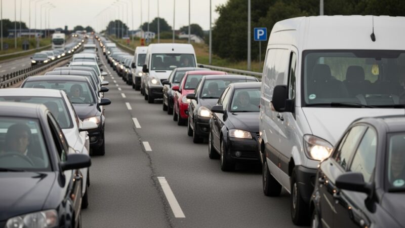 Utrudnienia drogowe podczas I etapu wyścigu kolarskiego w Rogóźnie