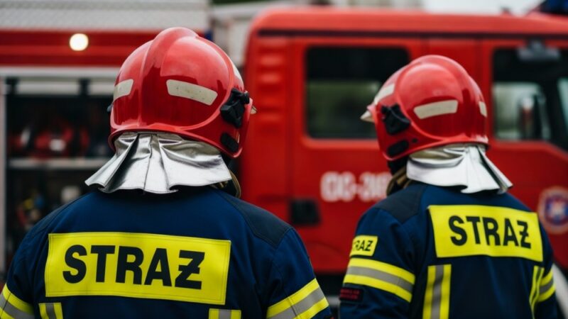Wojskowa Ochrona Przeciwpożarowa w Grudziądzu: Uroczystość z nową szkołą i odznaczeniami