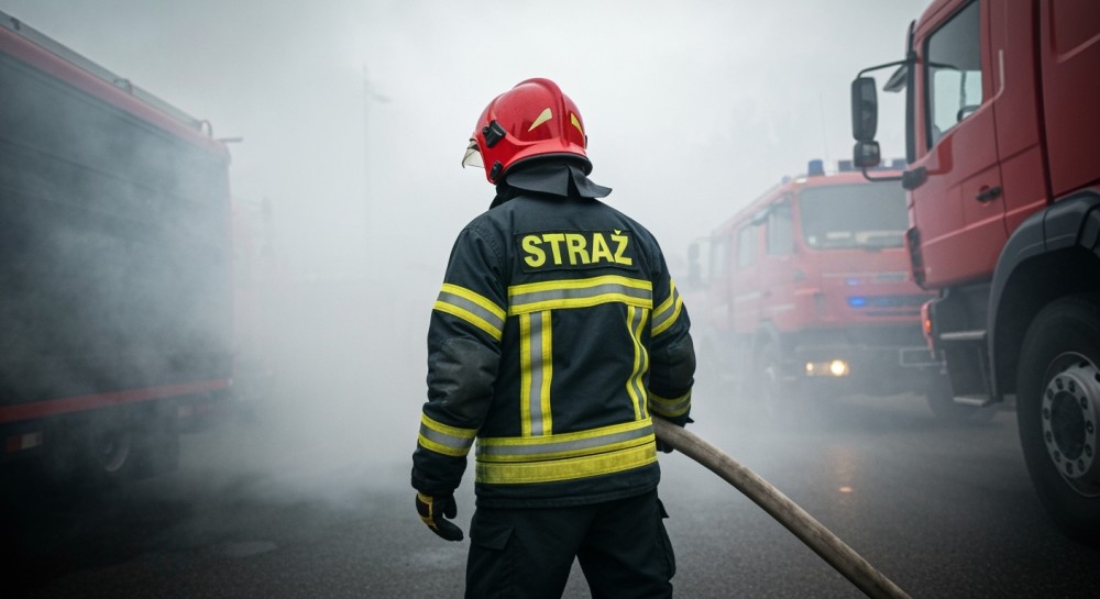 Zatrzymano podpalacza wiaty śmietnikowej w Grudziądzu!