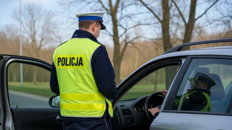 Były policjant po służbie zatrzymuje pijanego kierowcę