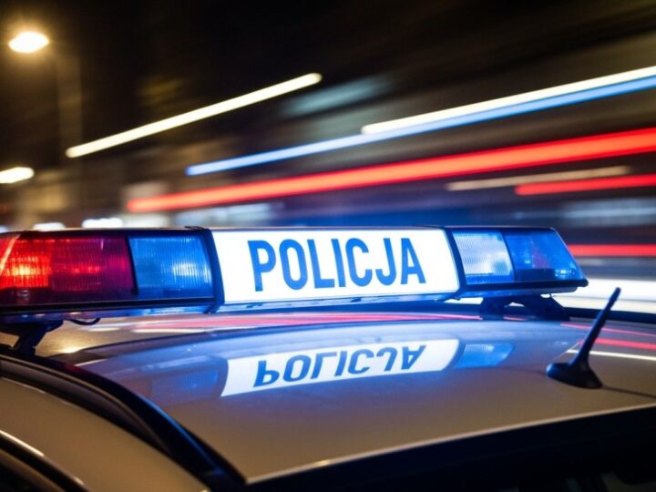 Kierowca dachował po zjechaniu na przeciwny pas, policja ma poważne wątpliwości