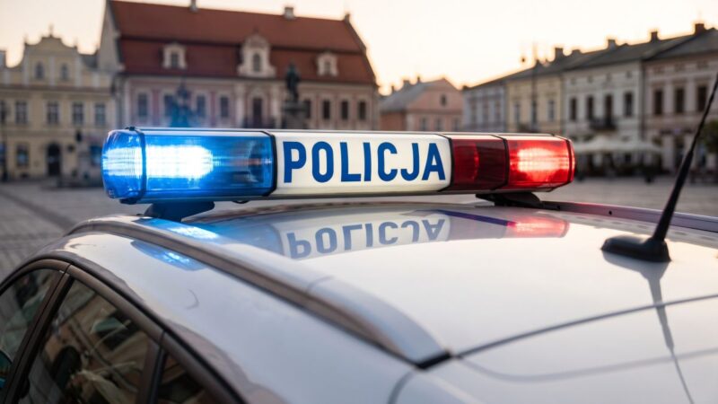 Policjant bezinteresownie wymienił koło w samochodzie, zyskując wdzięczność kierującej